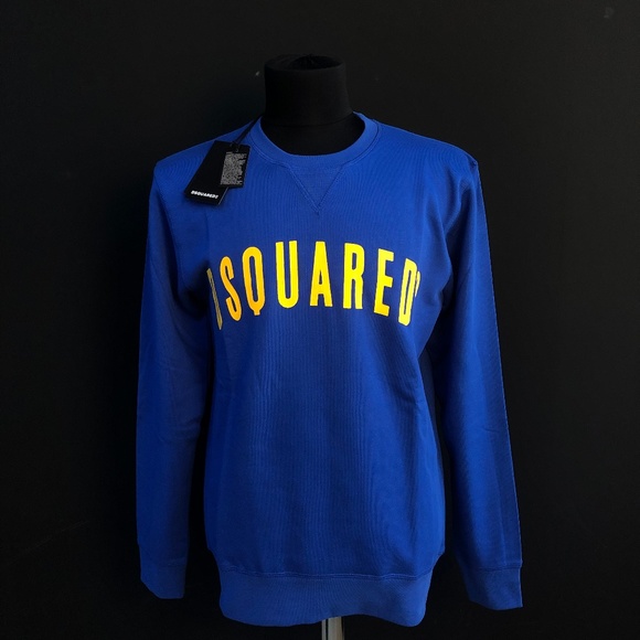 dsquared blue sweatshirt